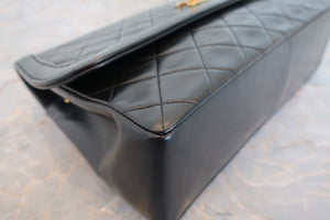 CHANEL/シャネル マトラッセチェーンショルダーバッグ ラムスキン ブラック/ゴールド金具 ショルダーバッグ 700090223