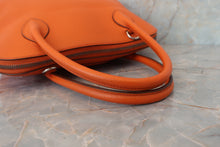 将图片加载到图库查看器，HERMES／BOLIDE 31 Clemence leather Orange □I刻印 Shoulder bag 600070142
