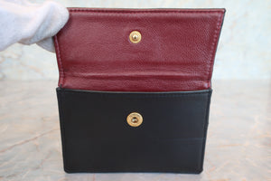 CHANEL/シャネル 2.55台形チェーンショルダーバッグ ラムスキン ブラック/ゴールド金具 ショルダーバッグ 700080155