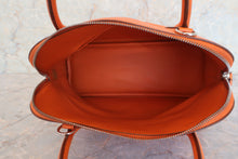 将图片加载到图库查看器，HERMES／BOLIDE 31 Clemence leather Orange □I刻印 Shoulder bag 600070142
