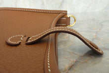 Load image into Gallery viewer, HERMES  EVELYNE TPM Clemence leather Gold B Engraving Shoulder bag600120190
