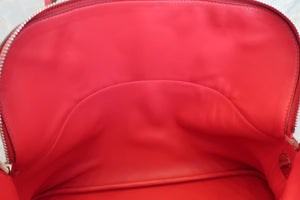 HERMES／BOLIDE 31 Clemence leather Bougainvillier □M刻印 Shoulder bag 600060022