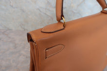 画像をギャラリービューアに読み込む, HERMES／エルメス ケリー32 クシュベル ナチュラル 〇U刻印 ショルダーバッグ 800040125
