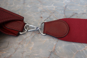 HERMES  EVELYNE 2GM Clemence leather Rouge H Shoulder bag 700040123