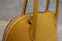 将图片加载到图库查看器，HERMES／BOLIDE 27 Epsom leather Jaune ambre C刻印 Shoulder bag 800090026
