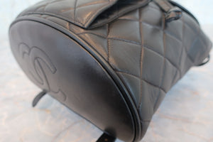 CHANEL/シャネル マトラッセチェーンリュック ラムスキン ブラック/ゴールド金具 リュック 700080162