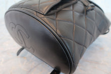 Load image into Gallery viewer, CHANEL Matelasse Chain back pack Lambskin Black/Gold hadware Back pack 700080162
