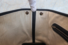 将图片加载到图库查看器，HERMES GARDEN PARTY TPM Negonda leather Black C刻印 Tote bag 700060164
