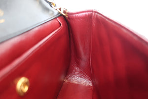 CHANEL/シャネル マトラッセチェーンショルダーバッグ ラムスキン ブラック/ゴールド金具 ショルダーバッグ 700090223