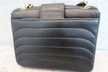 Load image into Gallery viewer, CHANEL CC mark chain shoulder bag Lambskin Black/Gold hadware Shoulder bag 600050024
