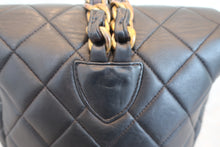 Load image into Gallery viewer, CHANEL Matelasse Chain back pack Lambskin Black/Gold hadware Back pack 700080162
