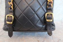 画像をギャラリービューアに読み込む, CHANEL/シャネル マトラッセチェーンリュック ラムスキン ブラック/ゴールド金具 リュック 700080162

