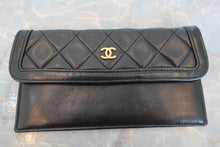 画像をギャラリービューアに読み込む, CHANEL/シャネル マトラッセチェーンショルダーバッグ ラムスキン ブラック/ゴールド金具 ショルダーバッグ 700090223
