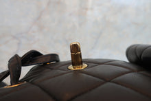 Load image into Gallery viewer, CHANEL Matelasse Chain back pack Lambskin Black/Gold hadware Back pack 700080162
