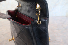 画像をギャラリービューアに読み込む, CHANEL/シャネル ミニマトラッセシングルフラップチェーンショルダーバッグ ラムスキン ブラック/ゴールド金具 ショルダーバッグ 800010081
