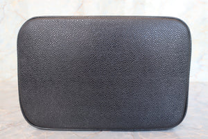 CHANEL/シャネル ココマークバニティ キャビアスキン ブラック/ゴールド金具 バニティ 700090220