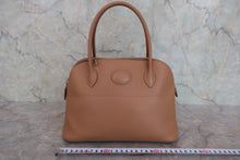 画像をギャラリービューアに読み込む, HERMES／エルメス ボリード27 ヴォースイフト タバックキャメル □L刻印 ショルダーバッグ 800070047
