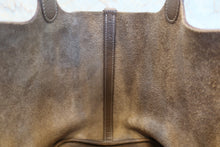 将图片加载到图库查看器，HERMES PICOTIN LOCK MM Clemence leather Etoupe gray D刻印 Hand bag 800080178
