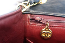 画像をギャラリービューアに読み込む, CHANEL/シャネル ミニマトラッセシングルフラップチェーンショルダーバッグ ラムスキン ブラック/ゴールド金具 ショルダーバッグ 800010081
