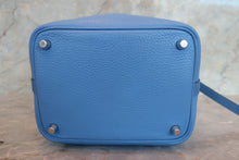画像をギャラリービューアに読み込む, HERMES／エルメス ピコタンロックタッチＰＭ トリヨンクレマンス/ヴォースイフト ブルーパラダイス ハンドバッグ T刻印 700110008
