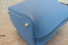 画像をギャラリービューアに読み込む, HERMES／エルメス ピコタンロックタッチＰＭ トリヨンクレマンス/ヴォースイフト ブルーパラダイス ハンドバッグ T刻印 700110008
