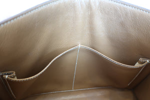 HERMES／エルメス ケリー28 クシュベル ナチュラル 〇X刻印 ショルダーバッグ 700070080