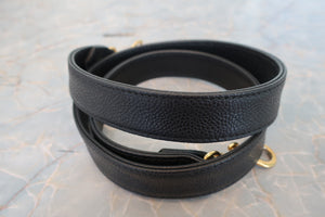 CHANEL/シャネル ココマークバニティ キャビアスキン ブラック/ゴールド金具 バニティ 700090220