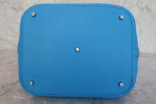 画像をギャラリービューアに読み込む, HERMES／エルメス ピコタンロックGM トリヨンクレマンス ブルーザンジバル X刻印 ハンドバッグ 800020206
