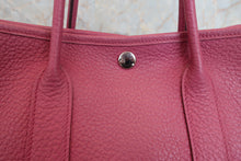 Load image into Gallery viewer, HERMES GARDEN PARTY TPM Negonda leather Tosca □Q Engraving Tote bag 800050131
