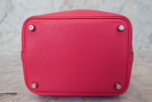 画像をギャラリービューアに読み込む, HERMES／エルメス ピコタンロックエクラＰＭ トリヨンクレマンス/ヴォースイフト ローズメキシコ/ルージュクー Y刻印 ハンドバッグ 700100202
