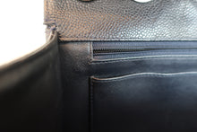 Load image into Gallery viewer, CHANEL Medium Matelasse Single flap chain shoulder bag Caviar skin Navy/Silver hadware Shoulder bag 700080164
