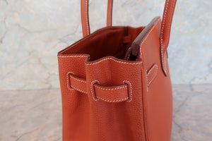 HERMES／エルメス バーキン30 アルデンヌ ブリック ハンドバッグ 700090212