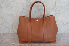 将图片加载到图库查看器，HERMES GARDEN PARTY PM Negonda leather Gold □N刻印 Tote bag 600070082
