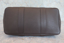 Load image into Gallery viewer, HERMES  GARDEN PARTY PM Negonda leather Chocolat □R Engraving Tote bag 800050142
