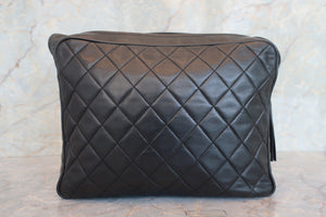 CHANEL/シャネル マトラッセフリンジチェーンショルダーバッグ ラムスキン ブラック/ゴールド金具 ショルダーバッグ 700080157
