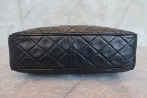 CHANEL/シャネル マトラッセフリンジチェーンショルダーバッグ ラムスキン ブラック/ゴールド金具 ショルダーバッグ 700080157