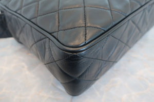 CHANEL/シャネル マトラッセフリンジチェーンショルダーバッグ ラムスキン ブラック/ゴールド金具 ショルダーバッグ 700080157