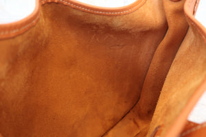 HERMES EVELYNE 2PM Graine Couchevel leather Cognac □H Engraving Shoulder bag 700030200