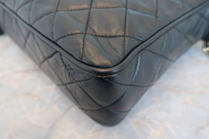 CHANEL/シャネル マトラッセフリンジチェーンショルダーバッグ ラムスキン ブラック/ゴールド金具 ショルダーバッグ 700080157