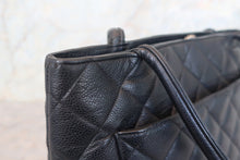 画像をギャラリービューアに読み込む, CHANEL/シャネル 復刻トート キャビアスキン ブラック/シルバー金具 トートバッグ 800010031
