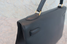 画像をギャラリービューアに読み込む, HERMES／エルメス ケリー32 クシュベル ネイビー 〇V刻印 ショルダーバッグ 800070087
