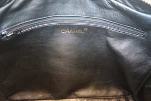 CHANEL/シャネル マトラッセフリンジチェーンショルダーバッグ ラムスキン ブラック/ゴールド金具 ショルダーバッグ 700080157