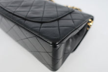 将图片加载到图库查看器，CHANEL/香奈儿 CF 双盖 链条包 羊皮 Black/Gold hardware(黑色/金色金属) 肩背包 800100046
