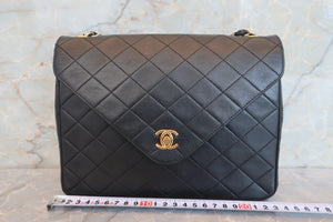 CHANEL/シャネル マトラッセチェーンショルダーバッグ ラムスキン ブラック/ゴールド金具 ショルダーバッグ 700080159