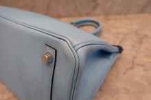 Load image into Gallery viewer, HERMES BIRKIN 30 Epsom leather Blue du nord Y Engraving Hand bag 600120282
