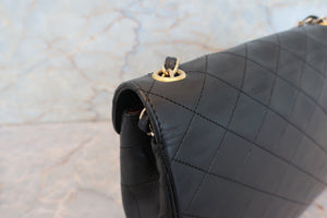 CHANEL/シャネル マトラッセチェーンショルダーバッグ ラムスキン ブラック/ゴールド金具 ショルダーバッグ 700080159