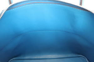 HERMES／BOLIDE 27 Epsom leather Mykonos □O Engraving Shoulder bag 600060016