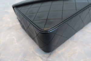 CHANEL/シャネル マトラッセチェーンショルダーバッグ ラムスキン ブラック/ゴールド金具 ショルダーバッグ 700080159