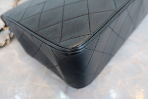 CHANEL/シャネル マトラッセチェーンショルダーバッグ ラムスキン ブラック/ゴールド金具 ショルダーバッグ 700080159