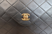 画像をギャラリービューアに読み込む, CHANEL/シャネル マトラッセチェーンショルダーバッグ ラムスキン ブラック/ゴールド金具 ショルダーバッグ 700080159
